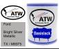 Preview: Ford, Bright Silver Metallic, TX / M6975: 1L Lackdose, von ATW Autoteile West.